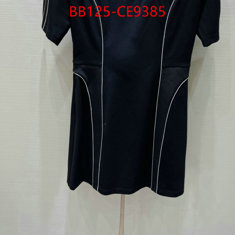 Clothing-Prada,designer fake ID: CE9385,$: 125USD