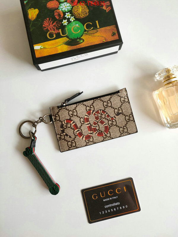 Gucci Bags(4A)-Wallet-,best knockoff ID: TE4835,$: 42USD