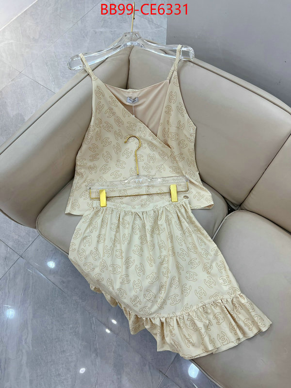 Clothing-Chanel,buy 2023 replica ID: CE6331,$: 99USD