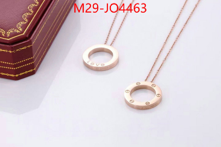 Jewelry-Cartier,designer fake ID: JO4463,$: 29USD