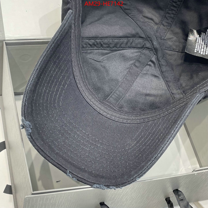 Cap (Hat)-Balenciaga,2023 perfect replica designer ID: HE7142,$: 29USD