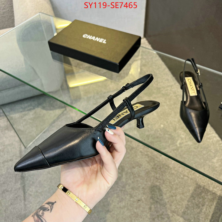 Women Shoes-Chanel,buying replica ID: SE7465,$: 119USD