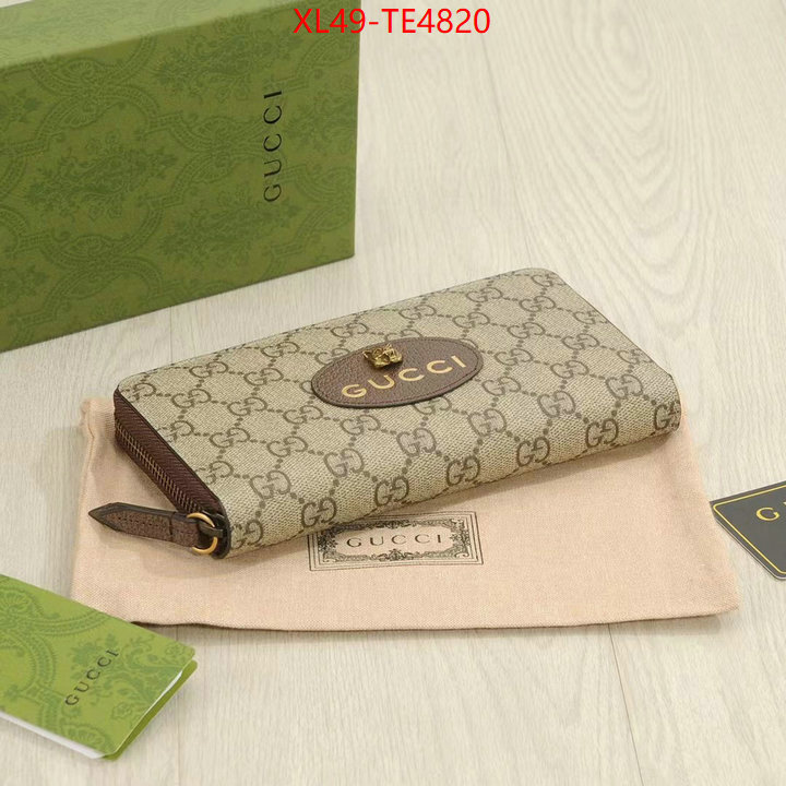 Gucci Bags(4A)-Wallet-,where could you find a great quality designer ID: TE4820,$: 49USD