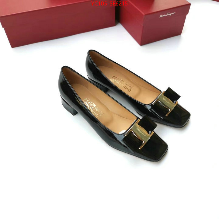 Women Shoes-Ferragamo,replica 1:1 high quality ID: SE6215,$: 105USD