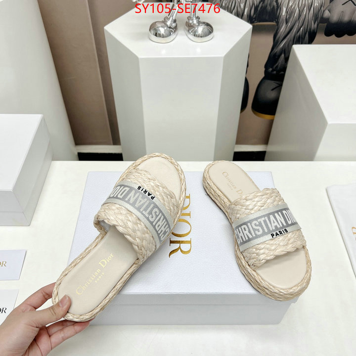 Women Shoes-Dior,replica aaaaa+ designer ID: SE7476,$: 105USD