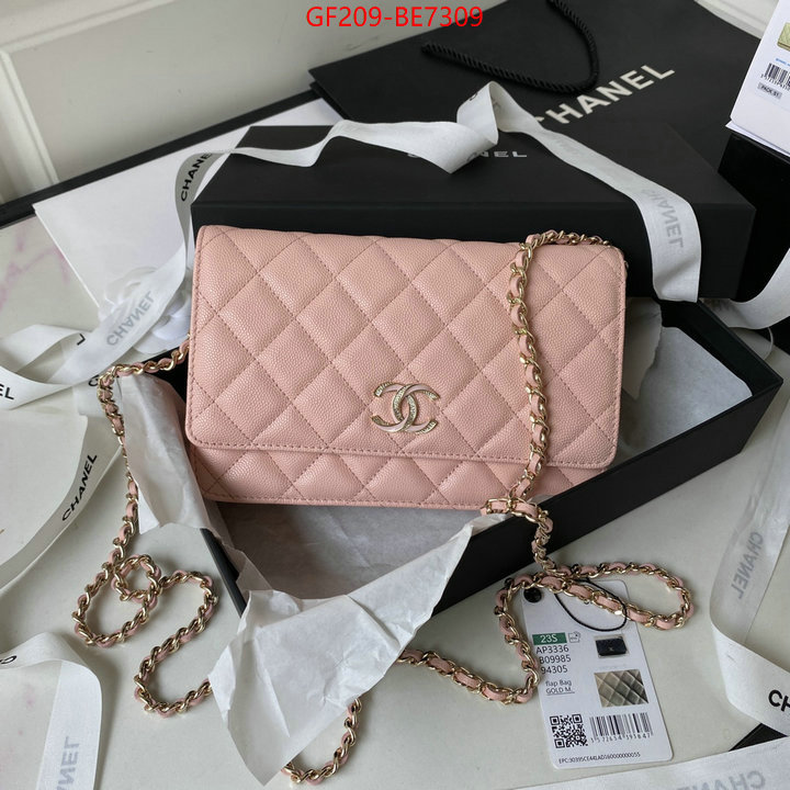 Chanel Bags(TOP)-Diagonal-,sale ID: BE7309,$: 209USD