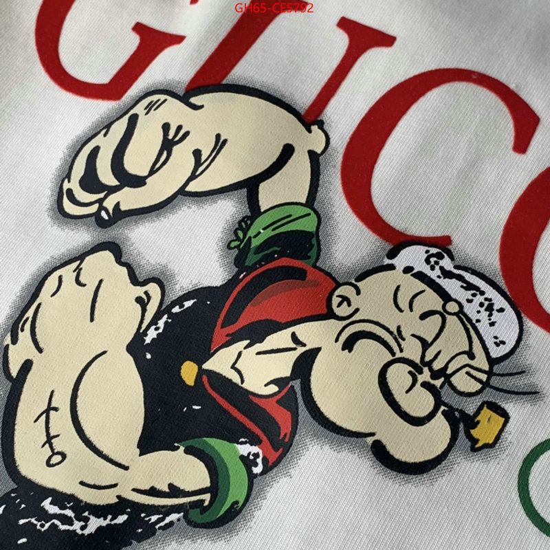 Clothing-Gucci,buy 2023 replica ID: CE5792,$: 65USD