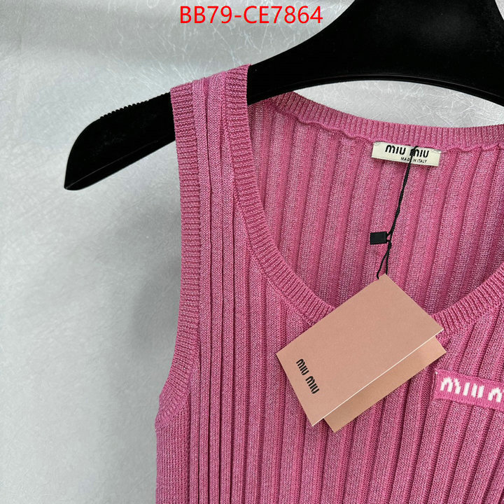 Clothing-MIU MIU,for sale cheap now ID: CE7864,$: 79USD
