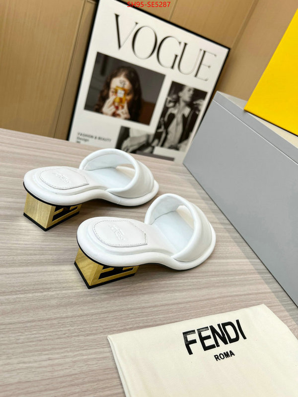 Women Shoes-Fendi,high quality happy copy ID: SE5287,