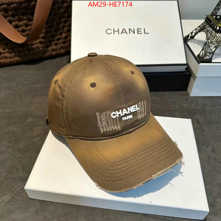 Cap (Hat)-Chanel,luxury ID: HE7174,$: 29USD