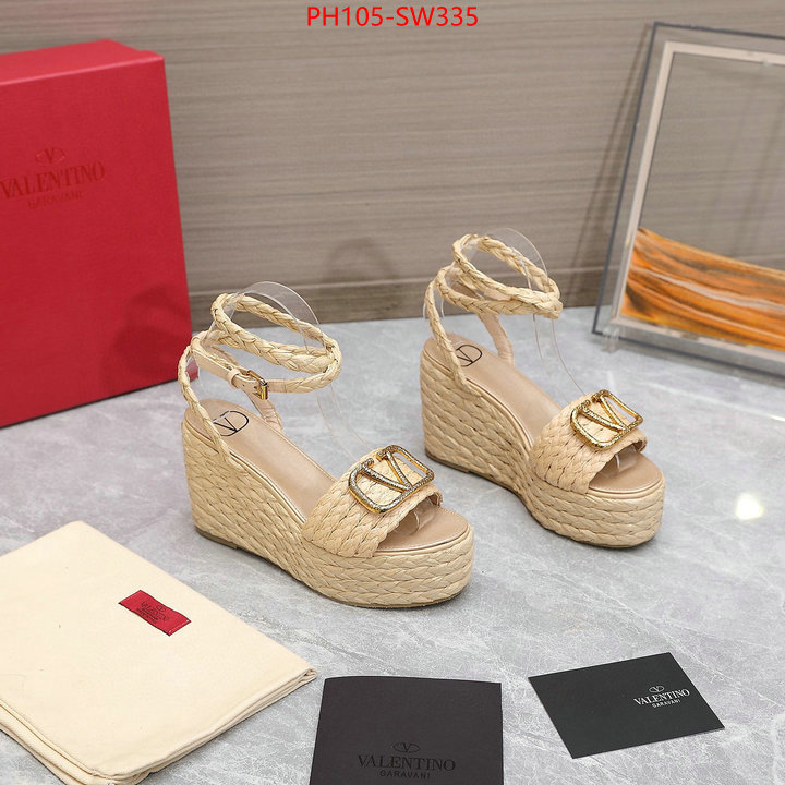 Women Shoes-Valentino,fake high quality ID: SW335,$: 105USD