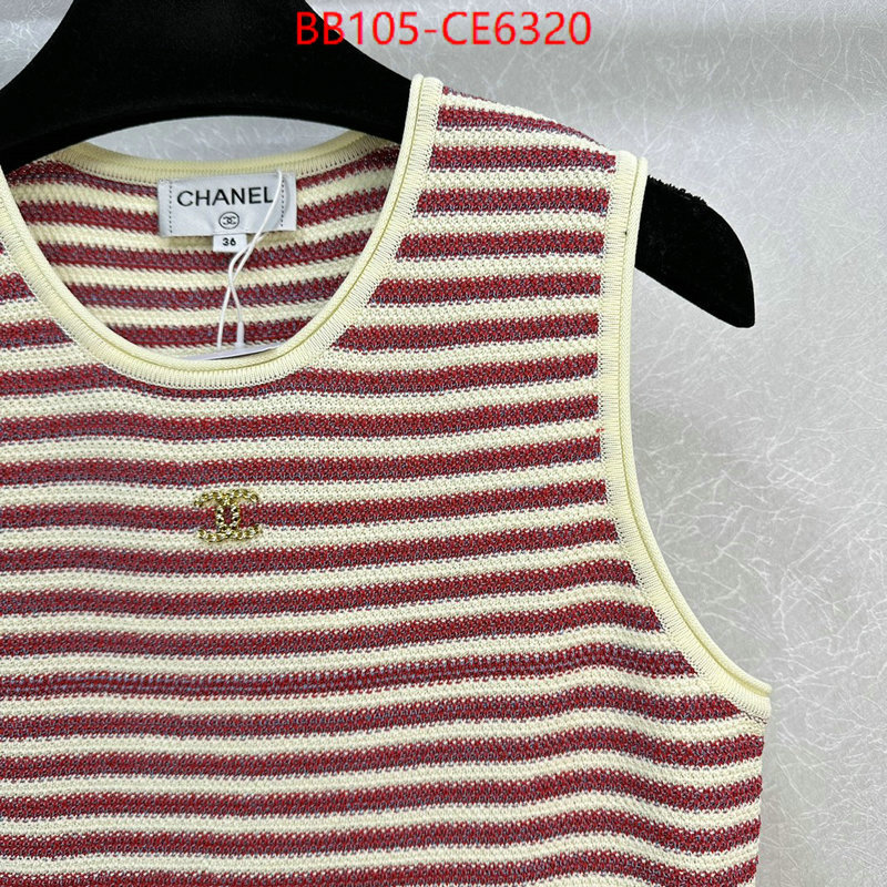 Clothing-Chanel,perfect quality designer replica ID: CE6320,$: 105USD