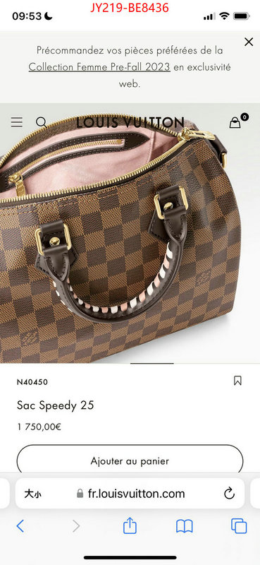 LV Bags(TOP)-Speedy-,wholesale china ID: BE8436,$: 219USD