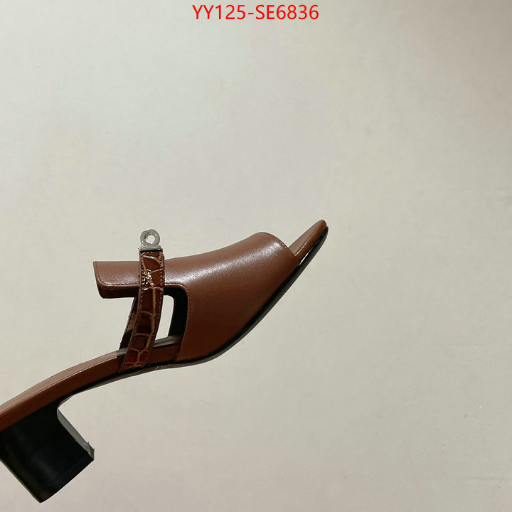 Women Shoes-Hermes,high quality designer replica ID: SE6836,$: 125USD