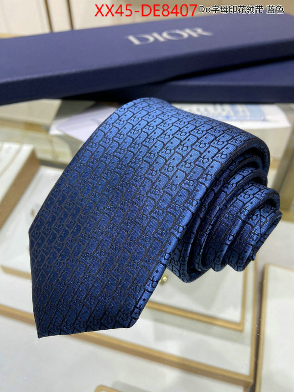 Ties-Dior,buy 2023 replica ID: DE8407,$: 45USD