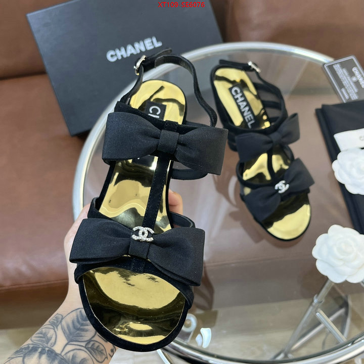 Women Shoes-Chanel,luxury 7 star replica ID: SE6076,$: 109USD