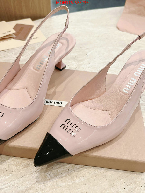 Women Shoes-Miu Miu,perfect ID: SE5232,$: 115USD