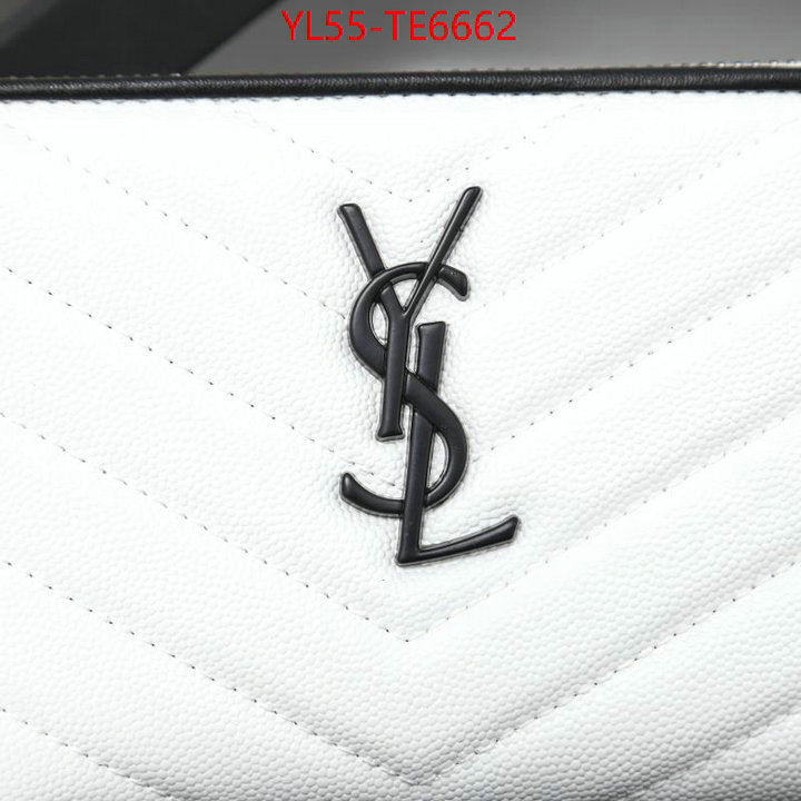 YSL Bag(4A)-Wallet-,mirror copy luxury ID: TE6662,$: 55USD