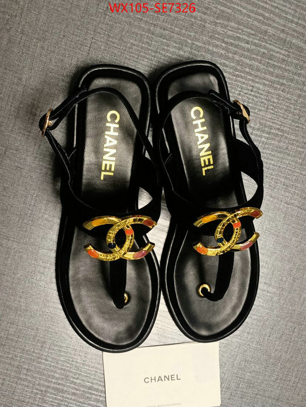 Women Shoes-Chanel,replicas buy special ID: SE7326,$: 105USD