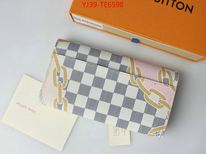 LV Bags(4A)-Wallet,7 star replica ID: TE6598,$: 39USD