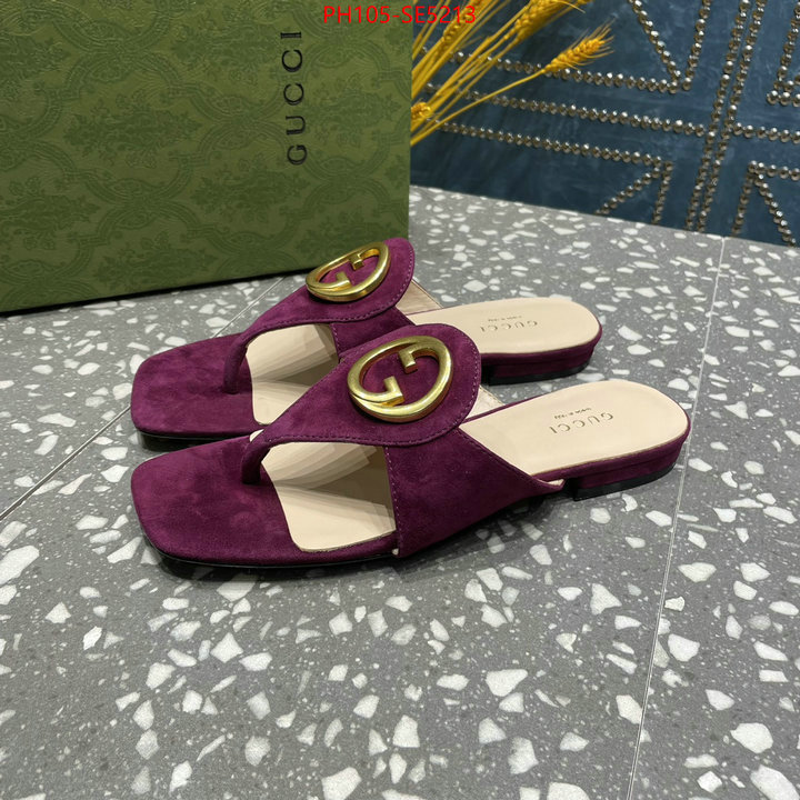 Women Shoes-Gucci,wholesale designer shop ID: SE5213,$: 105USD