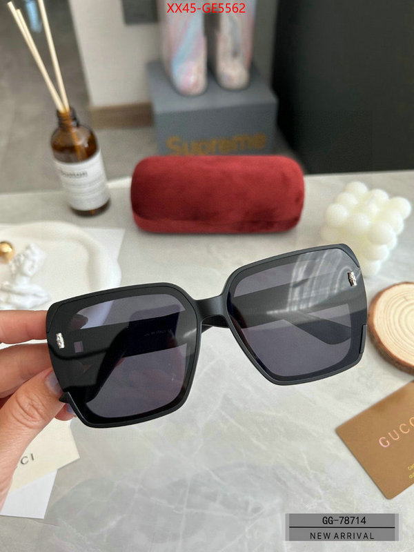 Glasses-Gucci,top perfect fake ID: GE5562,$: 45USD