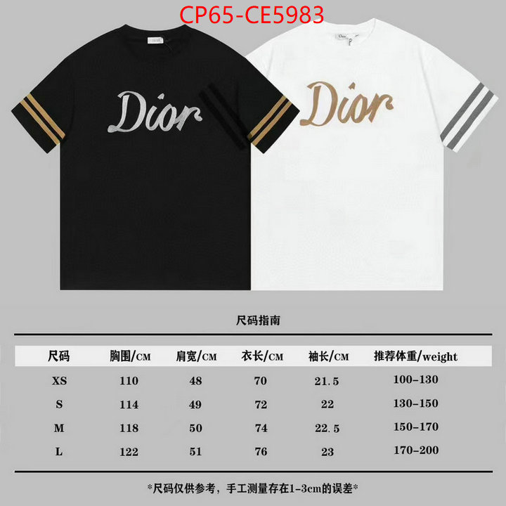 Clothing-Dior,fake designer ID: CE5983,$: 65USD