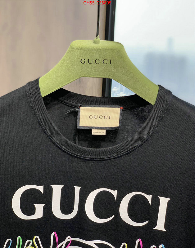 Clothing-Gucci,every designer ID: CE5805,$: 55USD