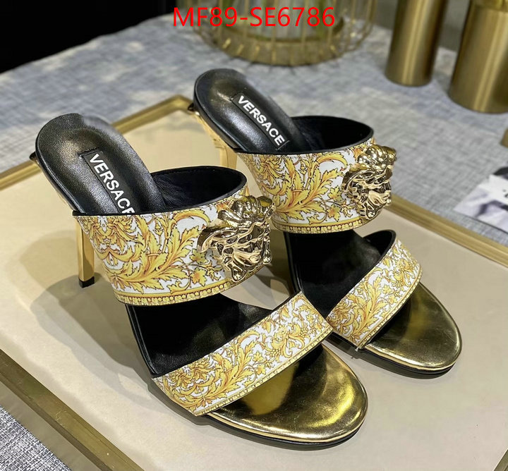 Women Shoes-Versace,replica aaaaa designer ID: SE6786,$: 89USD