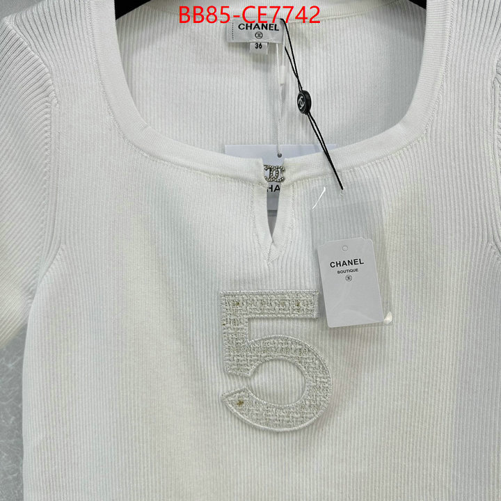 Clothing-Chanel,found replica ID: CE7742,$: 85USD