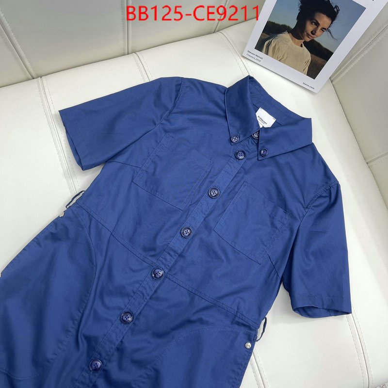 Clothing-Burberry,wholesale imitation designer replicas ID: CE9211,$: 125USD