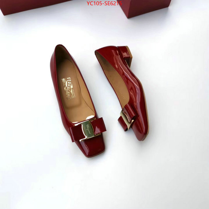 Women Shoes-Ferragamo,replica 1:1 high quality ID: SE6215,$: 105USD