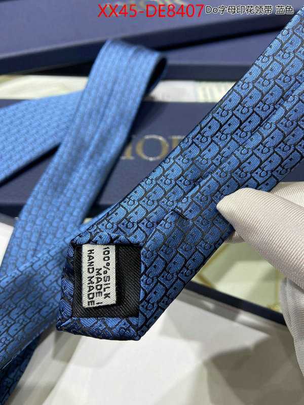 Ties-Dior,buy 2023 replica ID: DE8407,$: 45USD