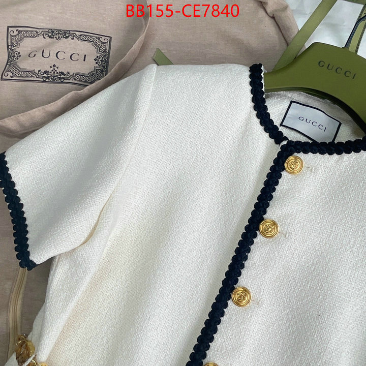 Clothing-Gucci,the quality replica ID: CE7840,$: 155USD