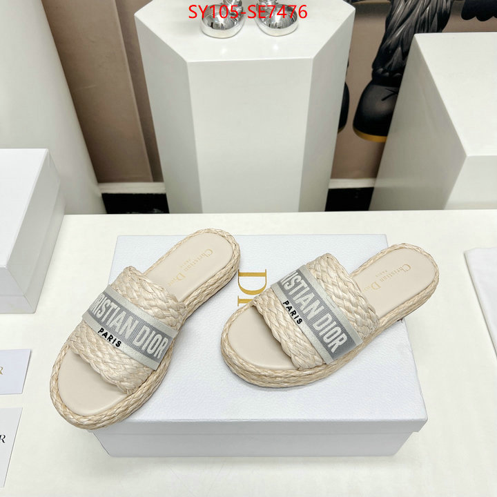 Women Shoes-Dior,replica aaaaa+ designer ID: SE7476,$: 105USD