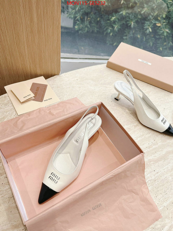 Women Shoes-Miu Miu,perfect ID: SE5232,$: 115USD