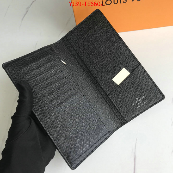 LV Bags(4A)-Wallet,2023 aaaaa replica 1st copy ID: TE6602,$: 39USD