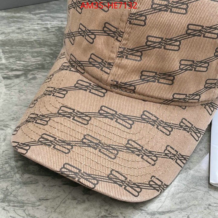 Cap (Hat)-Balenciaga,perfect quality ID: HE7132,$: 35USD