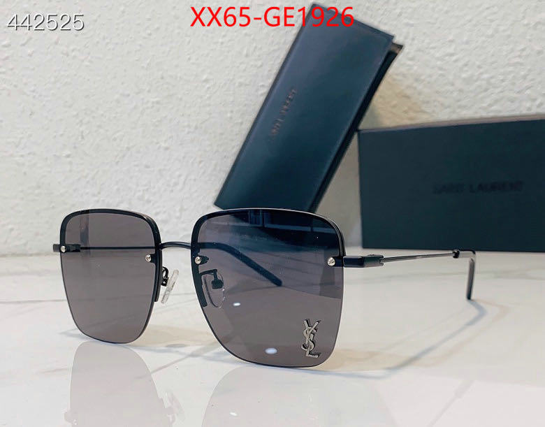 Glasses-YSL,online store ID: GE1926,$: 65USD