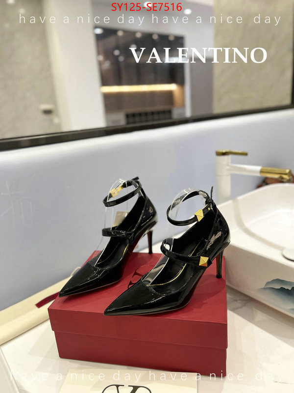 Women Shoes-Valentino,we curate the best ID: SE7516,$: 125USD