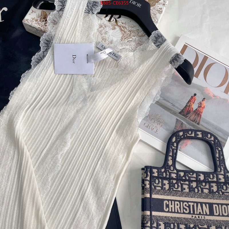 Clothing-Dior,the quality replica ID: CE6355,$: 85USD