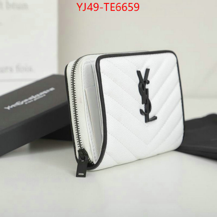 YSL Bag(4A)-Wallet-,best designer replica ID: TE6659,$: 49USD