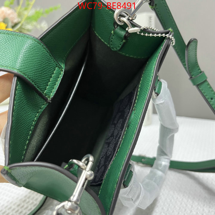 Coach Bags(4A)-Diagonal,aaaaa replica designer ID: BE8491,$: 79USD