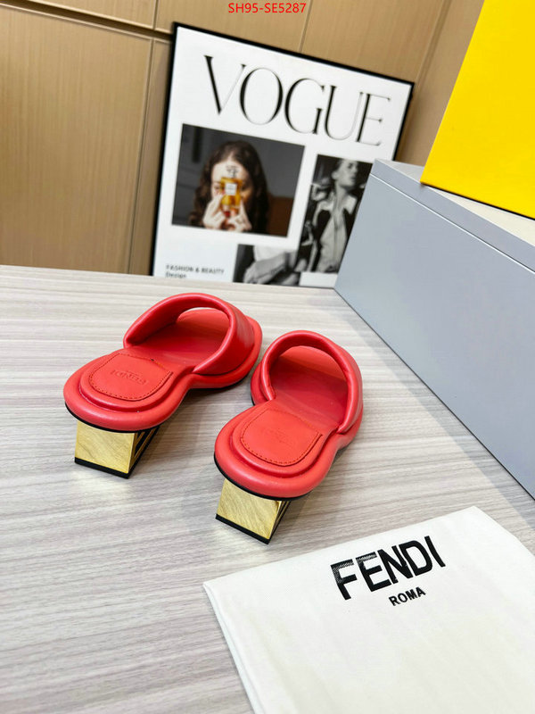 Women Shoes-Fendi,high quality happy copy ID: SE5287,