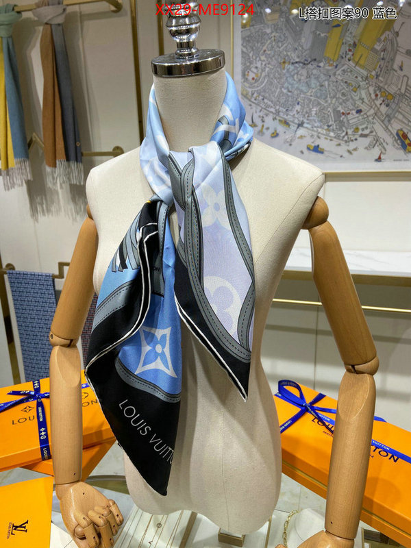 Scarf-LV,top fake designer ID: ME9124,$: 29USD