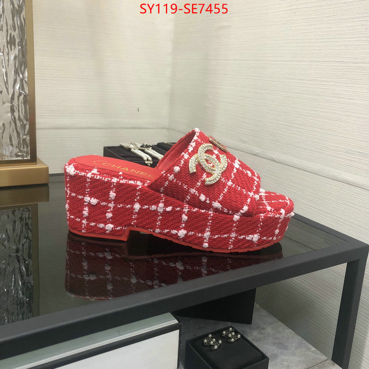 Women Shoes-Chanel,new designer replica ID: SE7455,$: 119USD