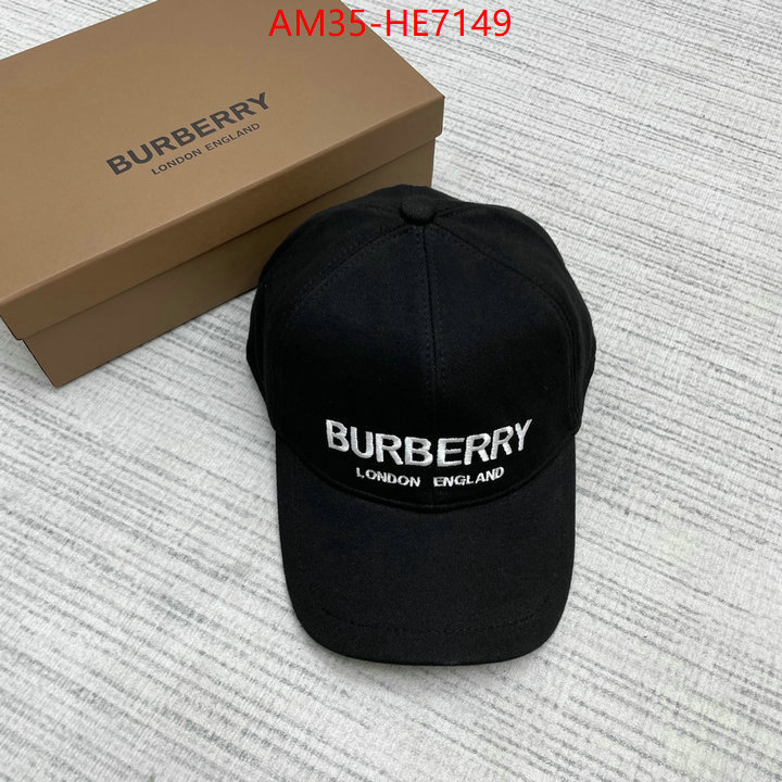 Cap (Hat)-Burberry,where quality designer replica ID: HE7149,$: 35USD