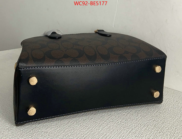 Coach Bags(4A)-Handbag-,buy top high quality replica ID: BE5177,$: 92USD