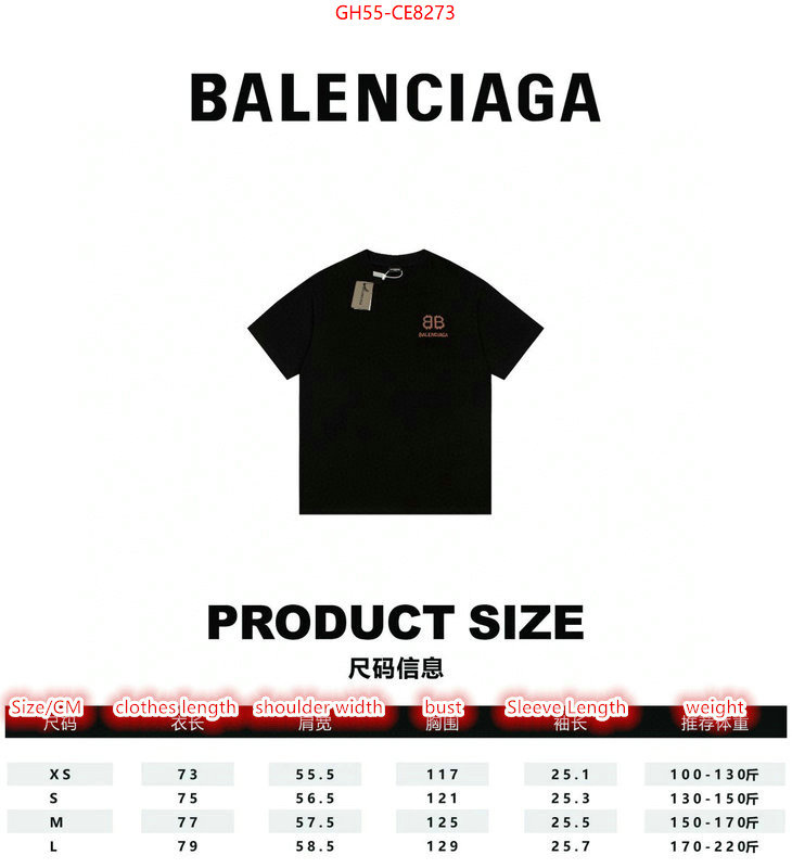 Clothing-Balenciaga,best website for replica ID: CE8273,$: 55USD