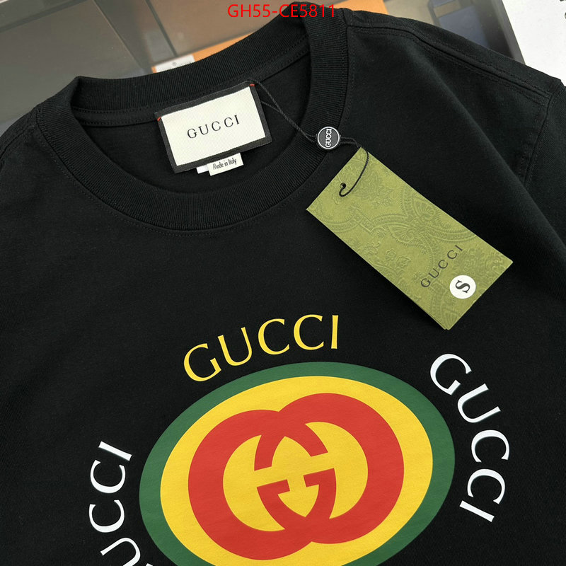 Clothing-Gucci,best fake ID: CE5811,$: 55USD